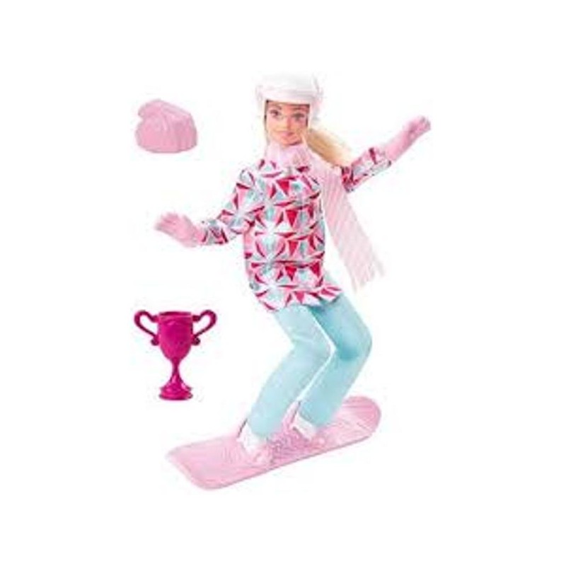 BARBIE CARRIERA SNOWBOARD ERHCN32