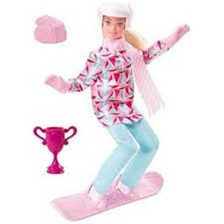 BARBIE CARRIERA SNOWBOARD ERHCN32