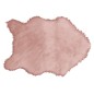 TAPPETO ECO PELLE DI PECORA ROSA 120*150