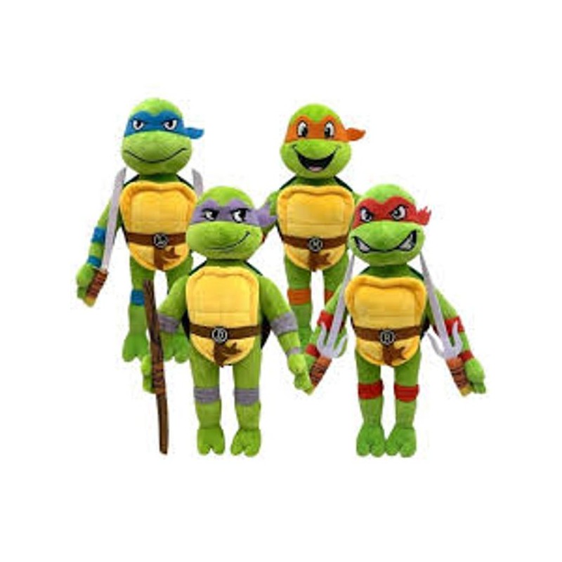 TMNT TATARUGHE NINJA 30CM PELUCHE ASSORT