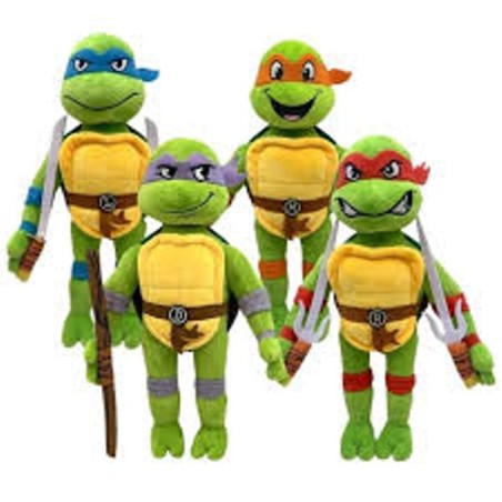 TMNT TATARUGHE NINJA 30CM PELUCHE ASSORT