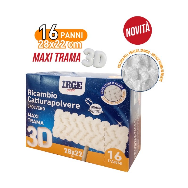 ABF PANNO CATTURAPOLVERE 3D 16PZ/BOX