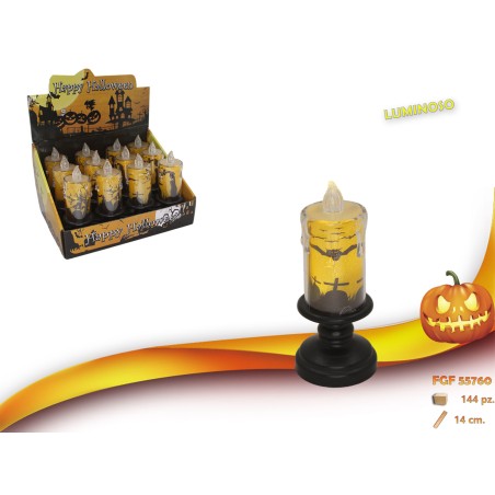CANDELA  HALLOW  PLASTICA  DISPLAY ASS