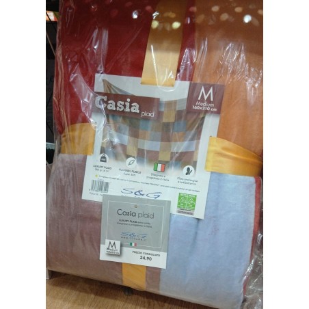 PLAID CASIA 160X210