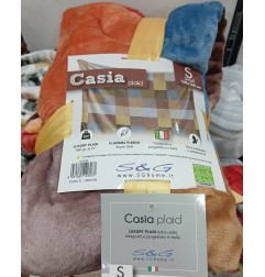 PLAID CASIA 130X160