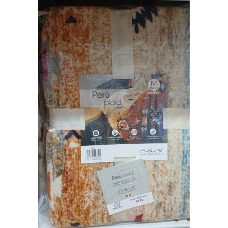 PLAID PERU MIS M 160X210