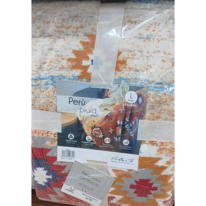 PLAID PERU MIS L 210X240