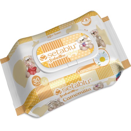 SALVIETTE BABY CAMOMILLA 30PZ