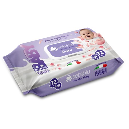 SALVIETTE BABY TALCO 72PZ MADE IN ITALY