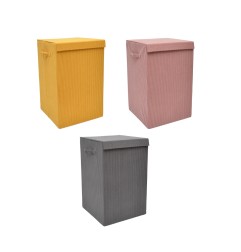 BLUSH CESTO P/BIANCHERIA CM.35X35X55 ASS
