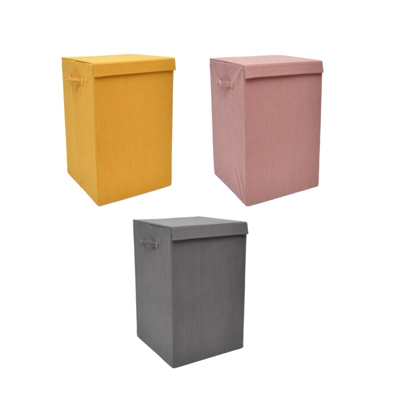 BLUSH CESTO P/BIANCHERIA CM.35X35X55 ASS