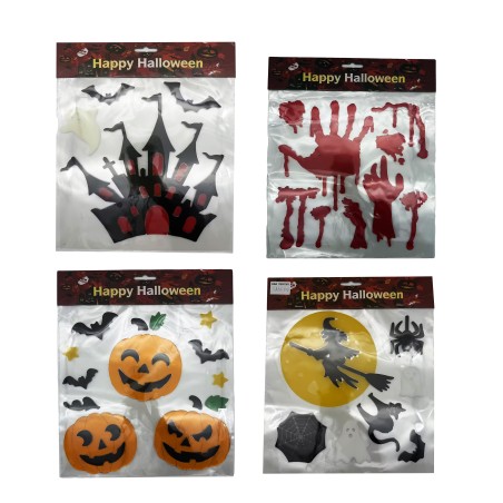 VETROFANIA HALLOWEEN CM.24X24 ASS.