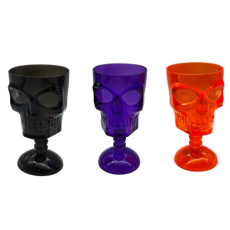 BICCHIERI HALLOWEEN TESCHIO 350 CC.