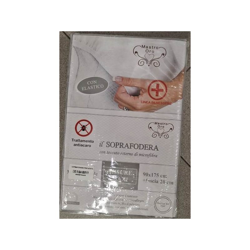COPRIMATERASSO TRAPUNTATO JACARD MO 1 POSTO