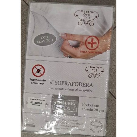 COPRIMATERASSO TRAPUNTATO JACARD MO 1 POSTO