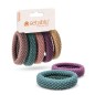 ELASTICI CAPELLI 5PZ VAR.2 VARI COLORI