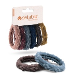 ELASTICI CAPELLI 5PZ VAR.3 VARI COLORI