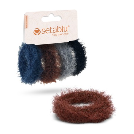 ELASTICI CAPELLI 4PZ VARI COLORI