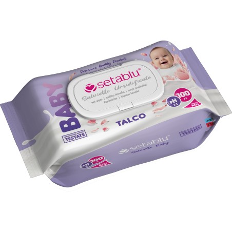 SALVIETTA BABY TALCO 100PZ