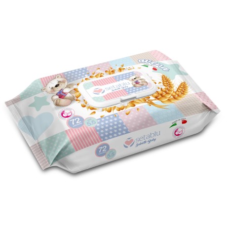 SALVIETTE BABY AVENA 72PZ MADE IN ITALY