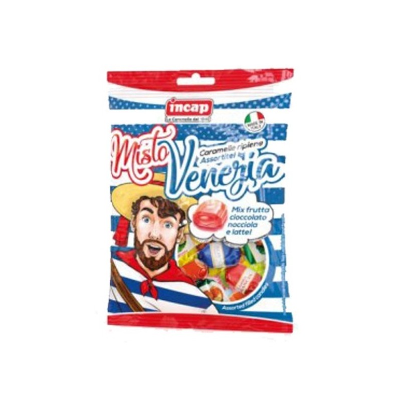 CARAMELLE RIPIENE ASSORTITE MISTO VENEZIA 125GR