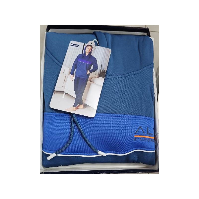 PIGIAMA SET- homewear UOMO GIROCOLLO CON CAPPUCCIO