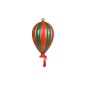 APP. PALLONCINO 10CM SPICCHI ROSSO/VERDE