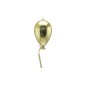 APP. PALLONCINO 10CM LUCIDO ORO