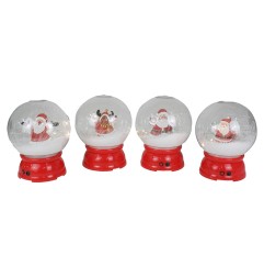 AMPOLLA C/LUCE+MUS+NEVE D.20X24CM M.11-1