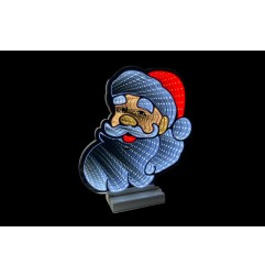 BABBO NATALE INFINITY 30CM BIANCO