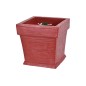 BASE ALBERO VASO 30*30*30+5CM ROSSO