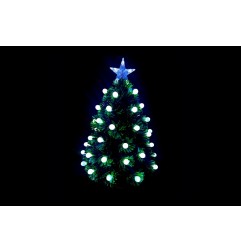 ALBERO VER.60CM 50T.55LED BIA.B.TRONCO S