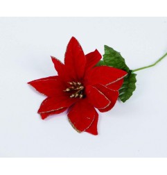 STELLA DI NATALE ROSSA CM48 CON ST