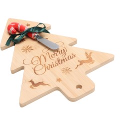 TAGLIERE BAMBU ALBERO CM28X22 C/CO