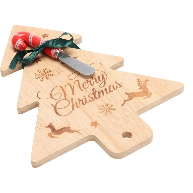 TAGLIERE BAMBU ALBERO CM28X22 C/CO