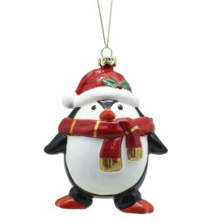 DECORAZIONE NATALE PINGUINO CM9X6,