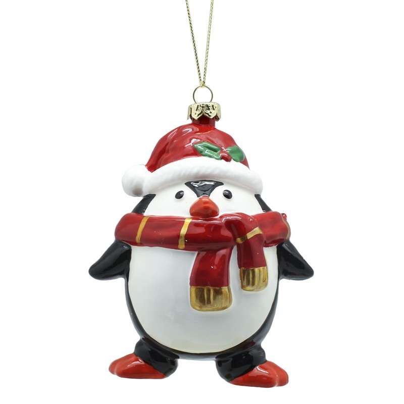 DECORAZIONE NATALE PINGUINO CM9X6,