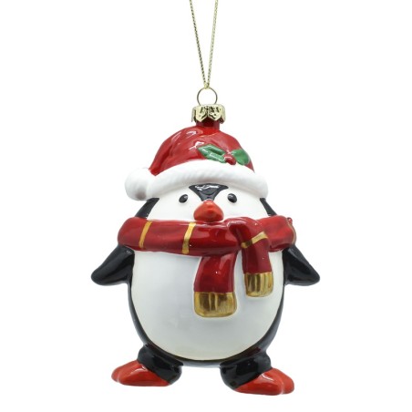 DECORAZIONE NATALE PINGUINO CM9X6,