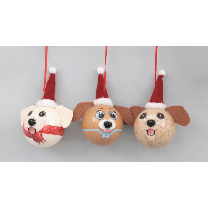 SFERA PVC CM8 C/VISO CANE C/CAPPEL