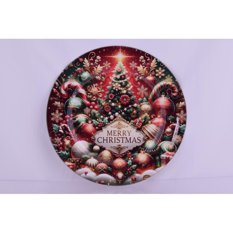 SOTTOPIATTO NATALE C/ALBERO CM33 C