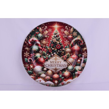 SOTTOPIATTO NATALE C/ALBERO CM33 C