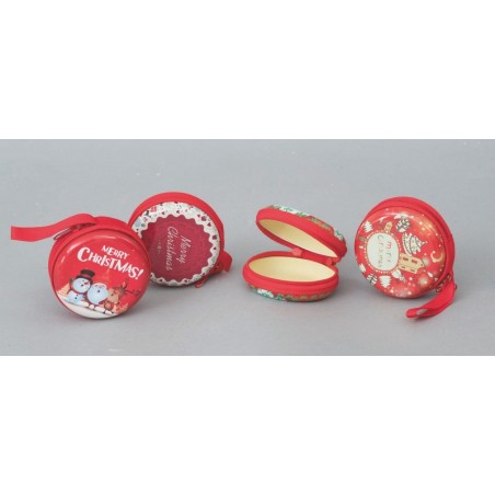 P/MONETE METALLO CM3,5XH7 C/DECORI