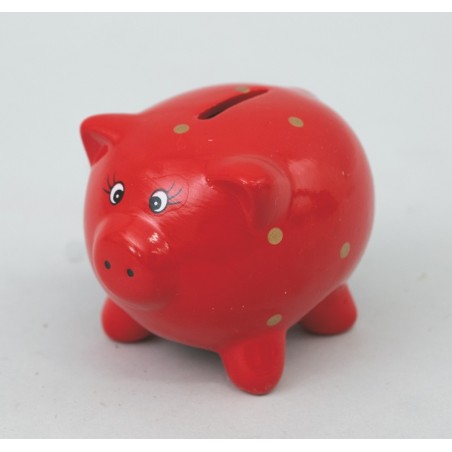 SALVADANAIO CERAMICA MAIALINO ROSS