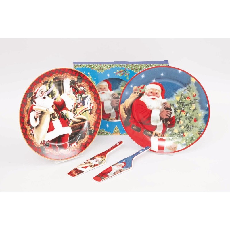 PIATTO CERAMICA CM27+PALETTA DECOR