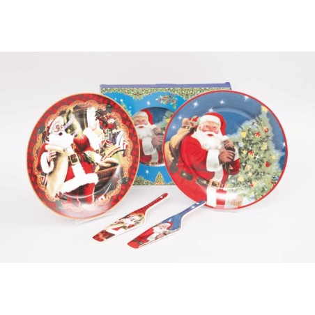 PIATTO CERAMICA CM27+PALETTA DECOR