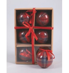 SFERA CM7,5 6PZ POLISTIROLO ROSSA