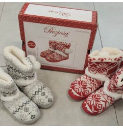 PANTOFOLA DONNA ANTI SCIVOLO SUOLA ART. 24061