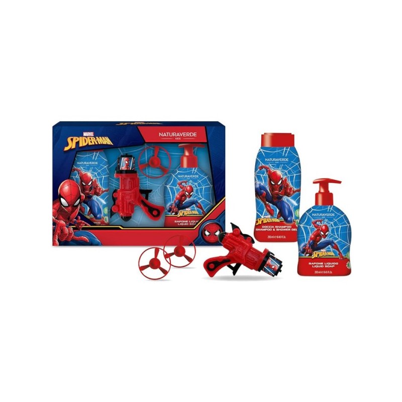 NATURAVERDE SPIDEY COFFRET S/G 250ML+DOC