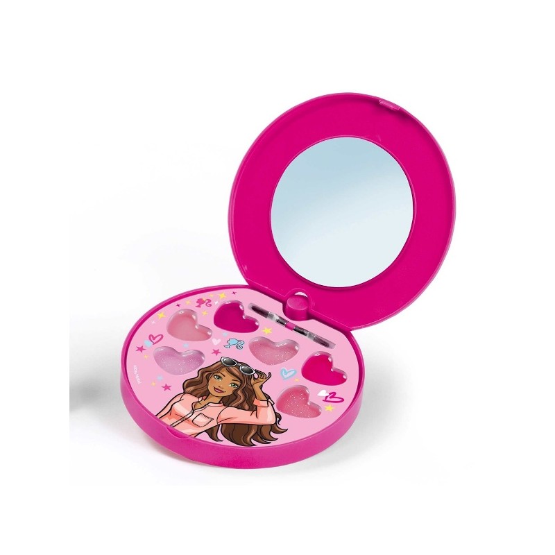BARBIE TROUSSE LIP GLOSS + SPECCHIO