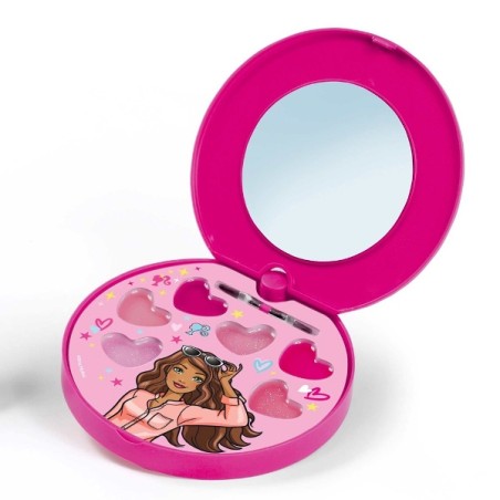 BARBIE TROUSSE LIP GLOSS + SPECCHIO